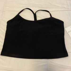 Brand New. Black. Yoga Top